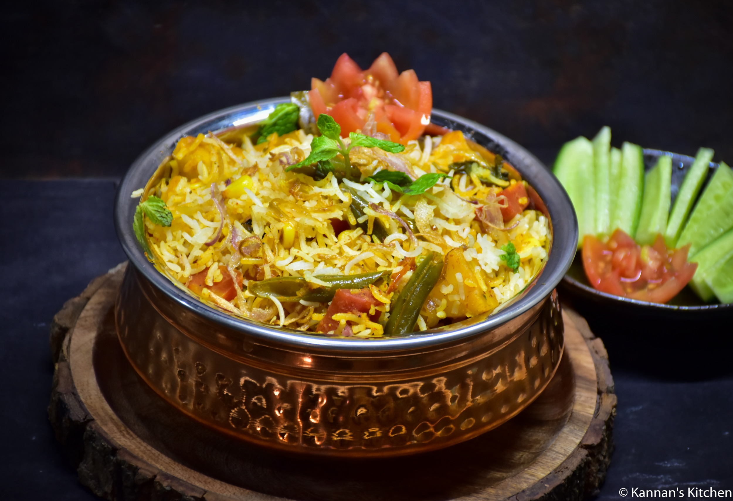 Veg Hyderabadi Biryani